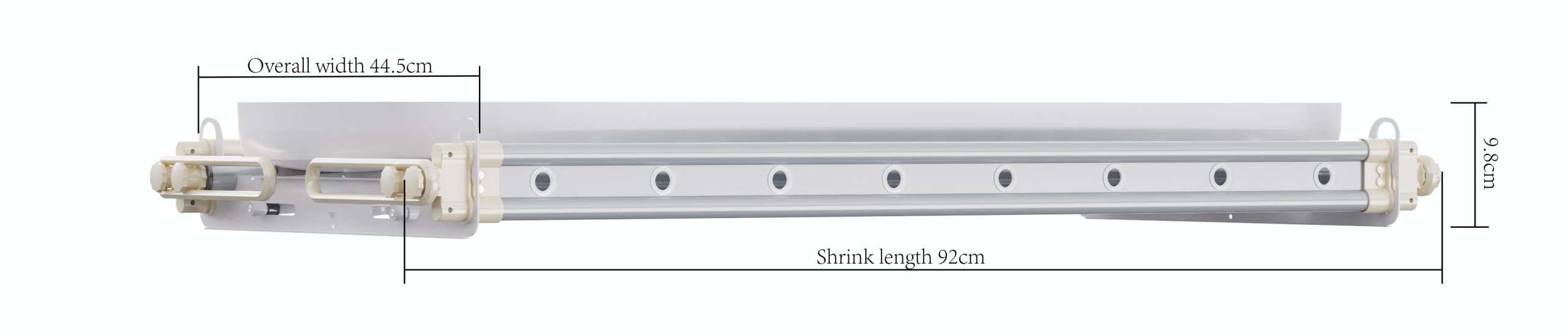 Smart Electric Clothes Rack LY0916W Jade White Parameter 1