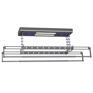 Smart Electric Clothes Rack LY1039B Gunmetal Gray