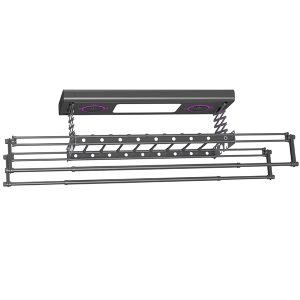 Smart Electric Clothes Rack LY1051B Gunmetal Gray