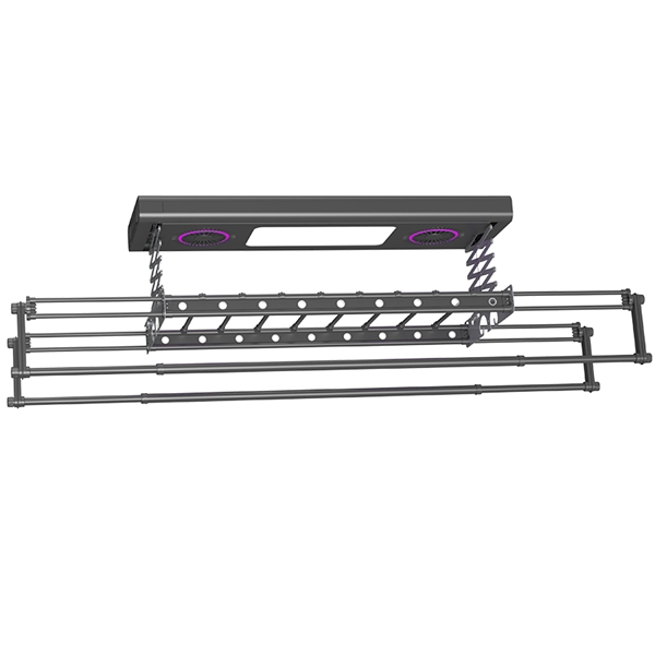 Smart Electric Clothes Rack LY1051B Gunmetal Gray